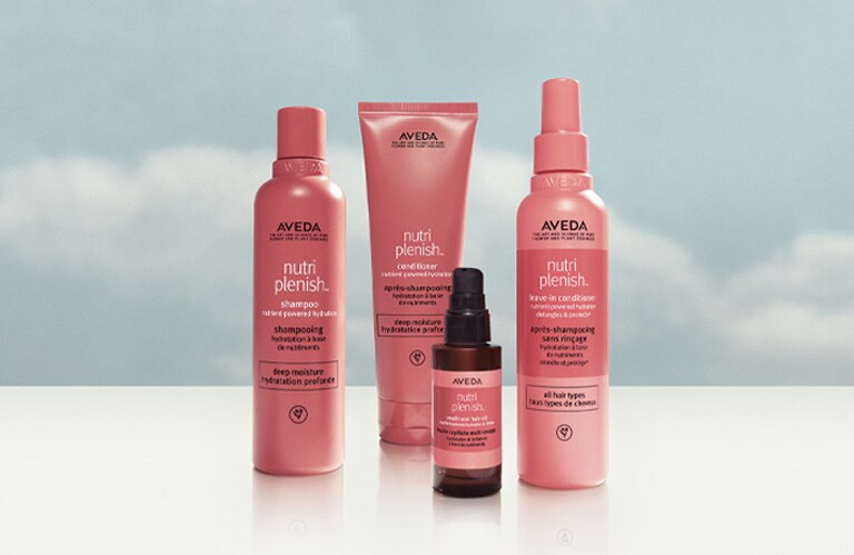 Give her hair a lush, hydrated boost with the nutriplenish collection.