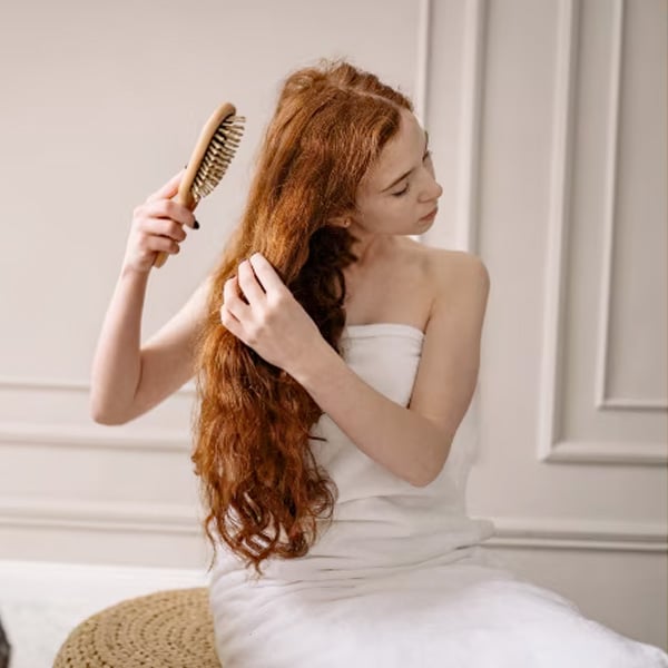 How to massage your scalp for hair growth