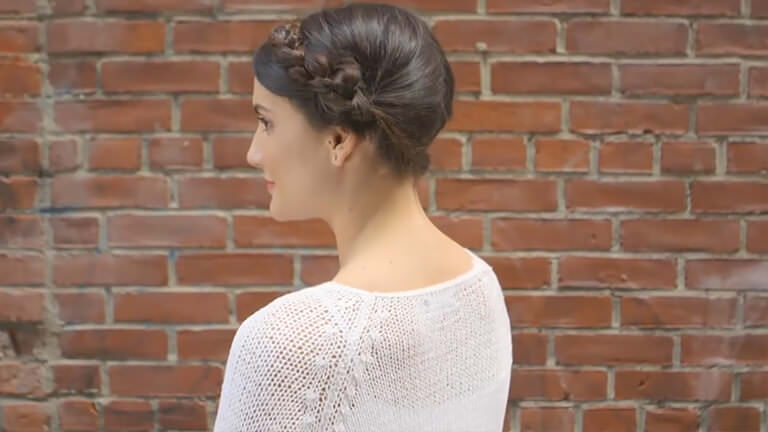 Click on video demonstrate about Hair styling - Bohemian Chic Half-Up Braid