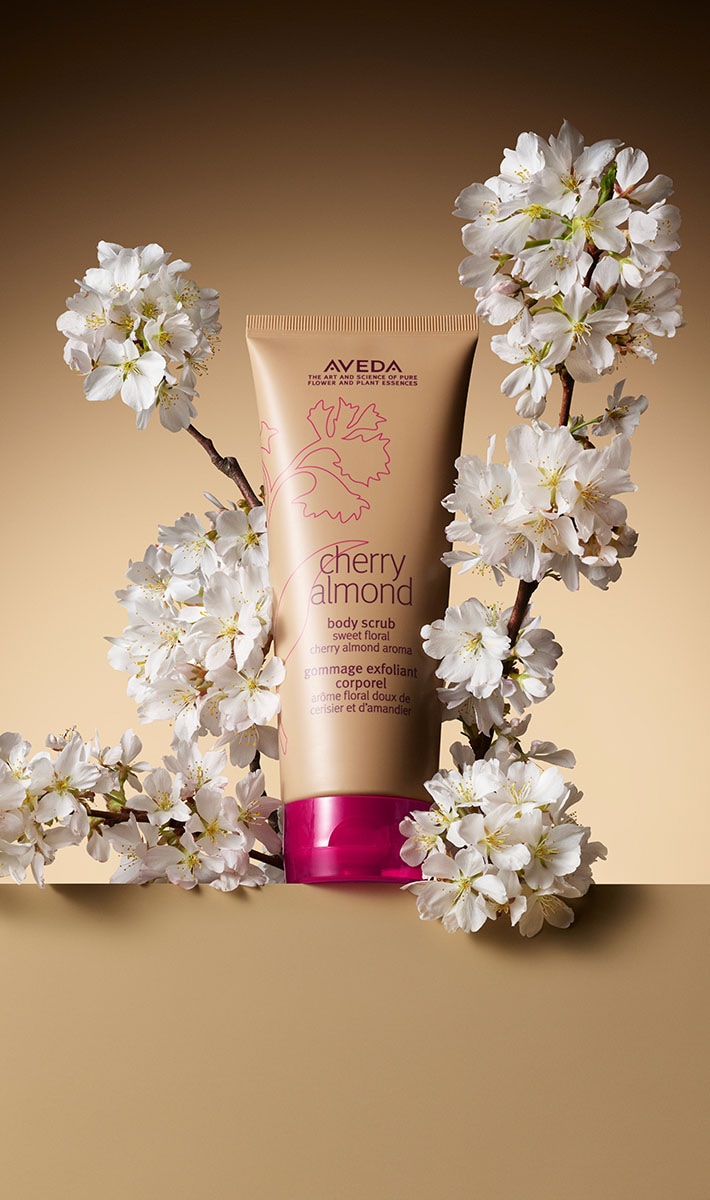 cherry almond body scrub